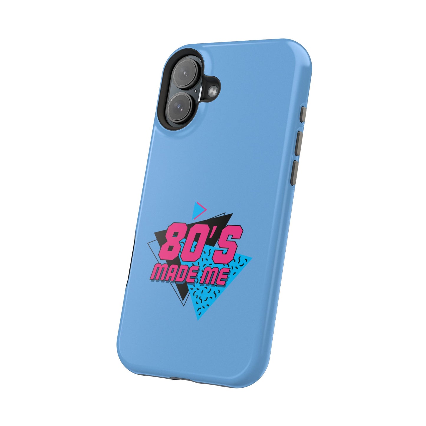 Retro 80's Phone Case, Impact-Resistant Cell Cover, Vintage Style Accessory,