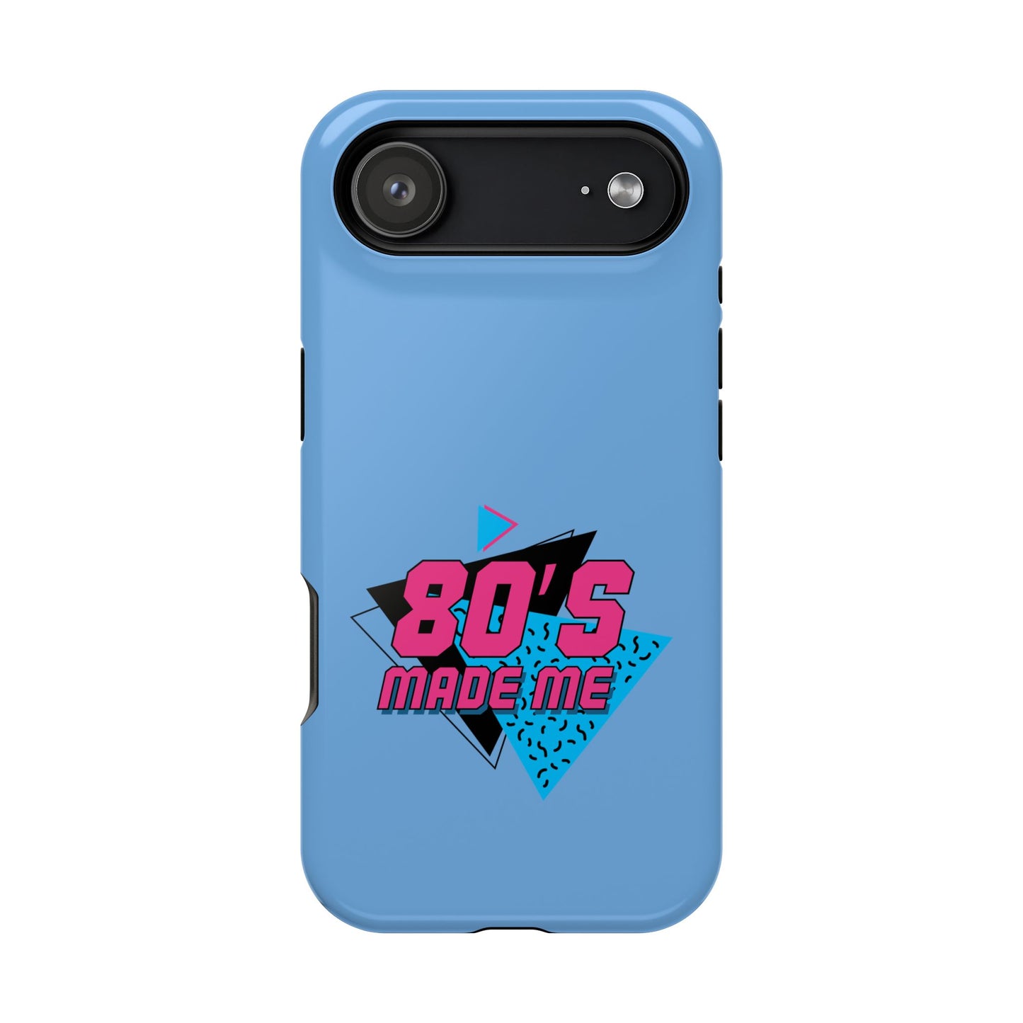 Retro 80's Phone Case, Impact-Resistant Cell Cover, Vintage Style Accessory,