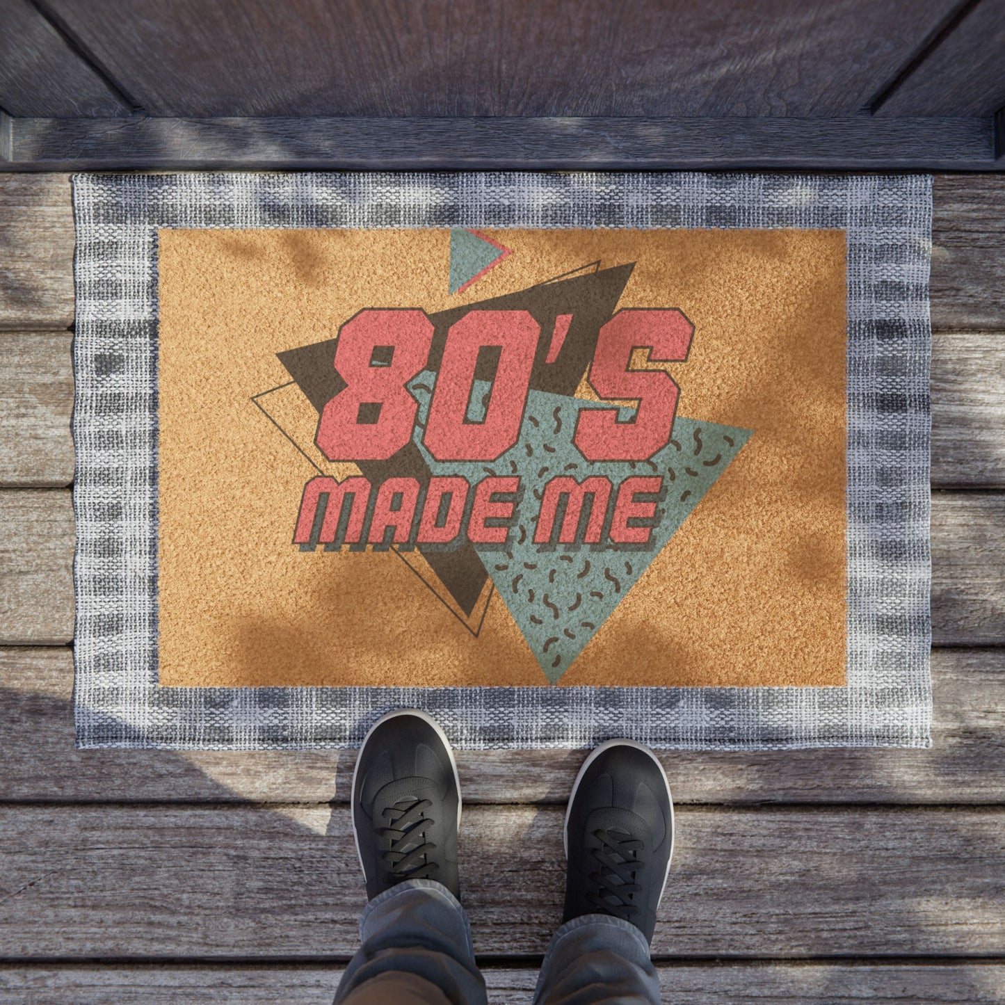 Retro 80's Made Me Doormat