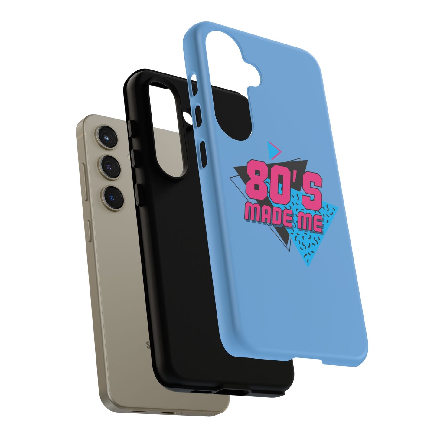 Retro Phone Case - 80's Made Me, Vintage Cell Phone Cover, Cool Gift for 80s Kids, Nostalgic Accessories, Fun Tech Gear