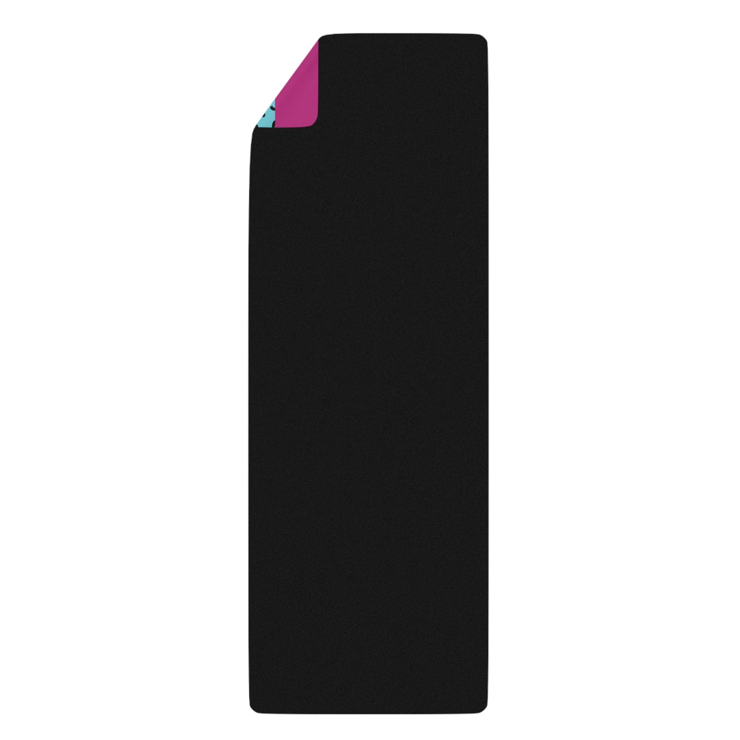 Retro 80s Yoga Mat - Vibrant Workout Mat with Colorful Design