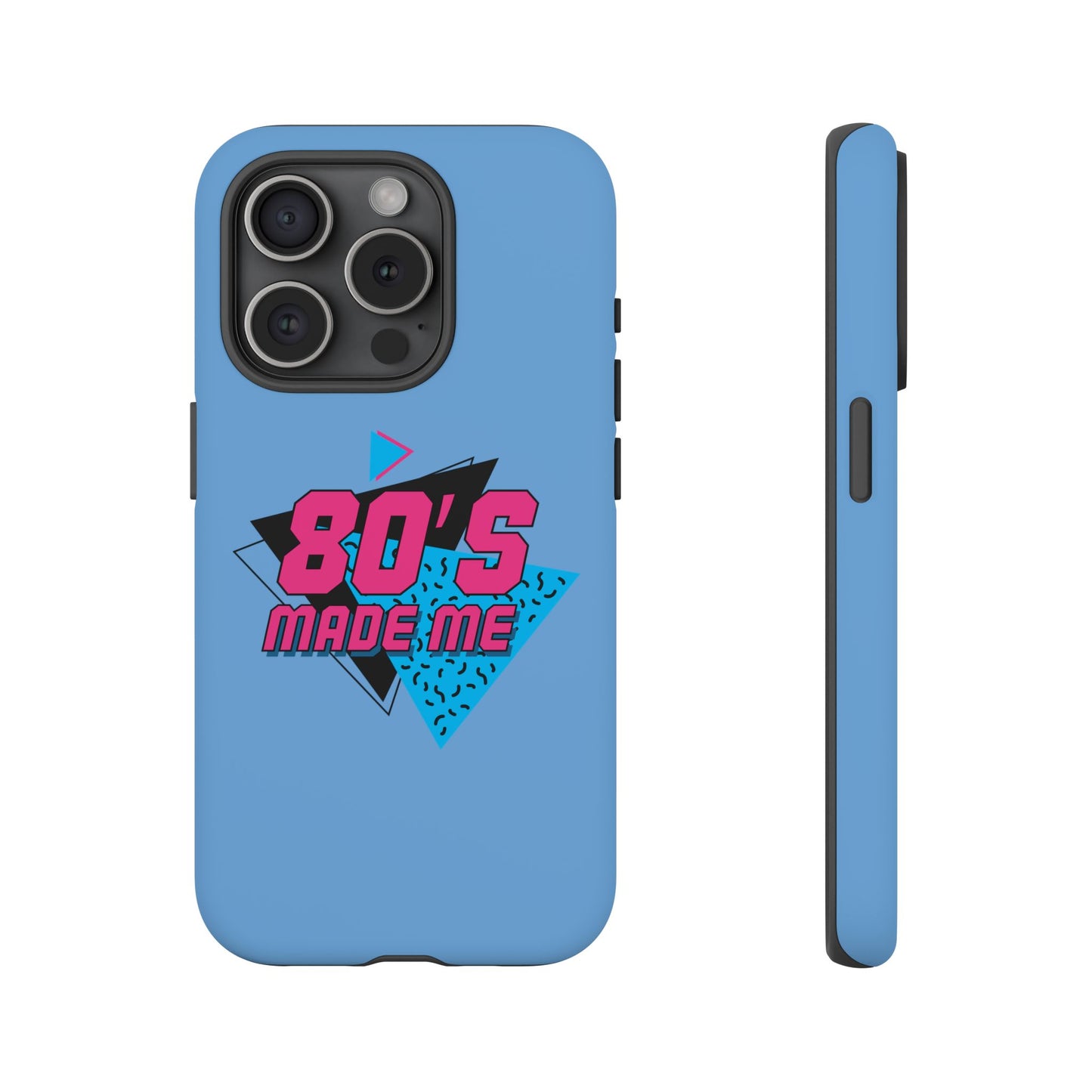 Retro Phone Case - 80's Made Me, Vintage Cell Phone Cover, Cool Gift for 80s Kids, Nostalgic Accessories, Fun Tech Gear