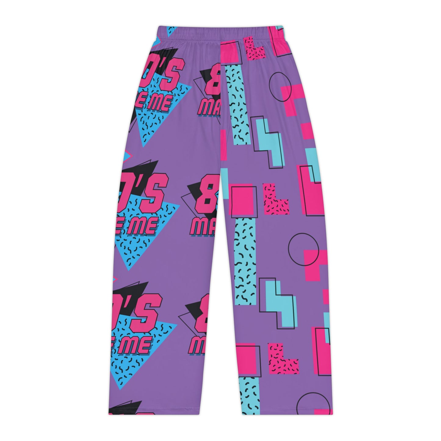 Retro 80s Women's Pajama Pants - Fun and Funky Loungewear for Nostalgia Lovers