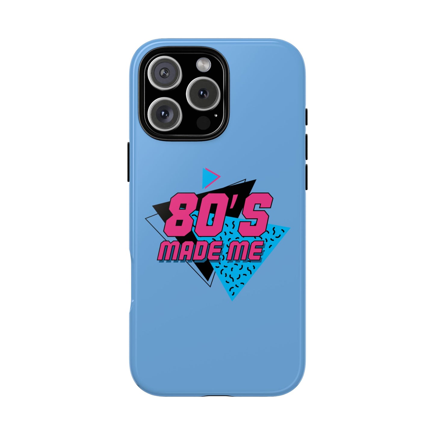 Retro Phone Case - 80's Made Me, Vintage Cell Phone Cover, Cool Gift for 80s Kids, Nostalgic Accessories, Fun Tech Gear