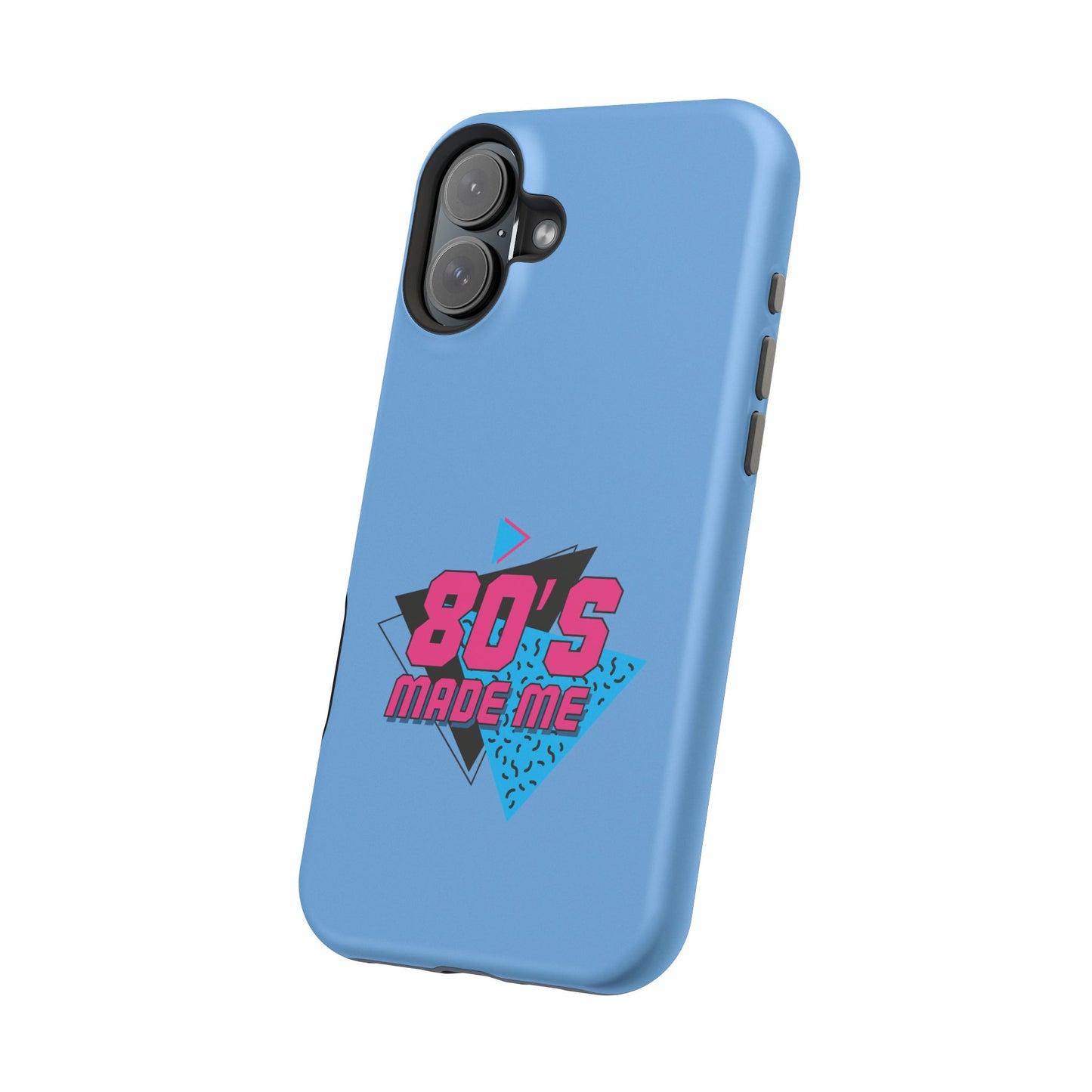 Retro 80's Phone Case, Impact-Resistant Cell Cover, Vintage Style Accessory,