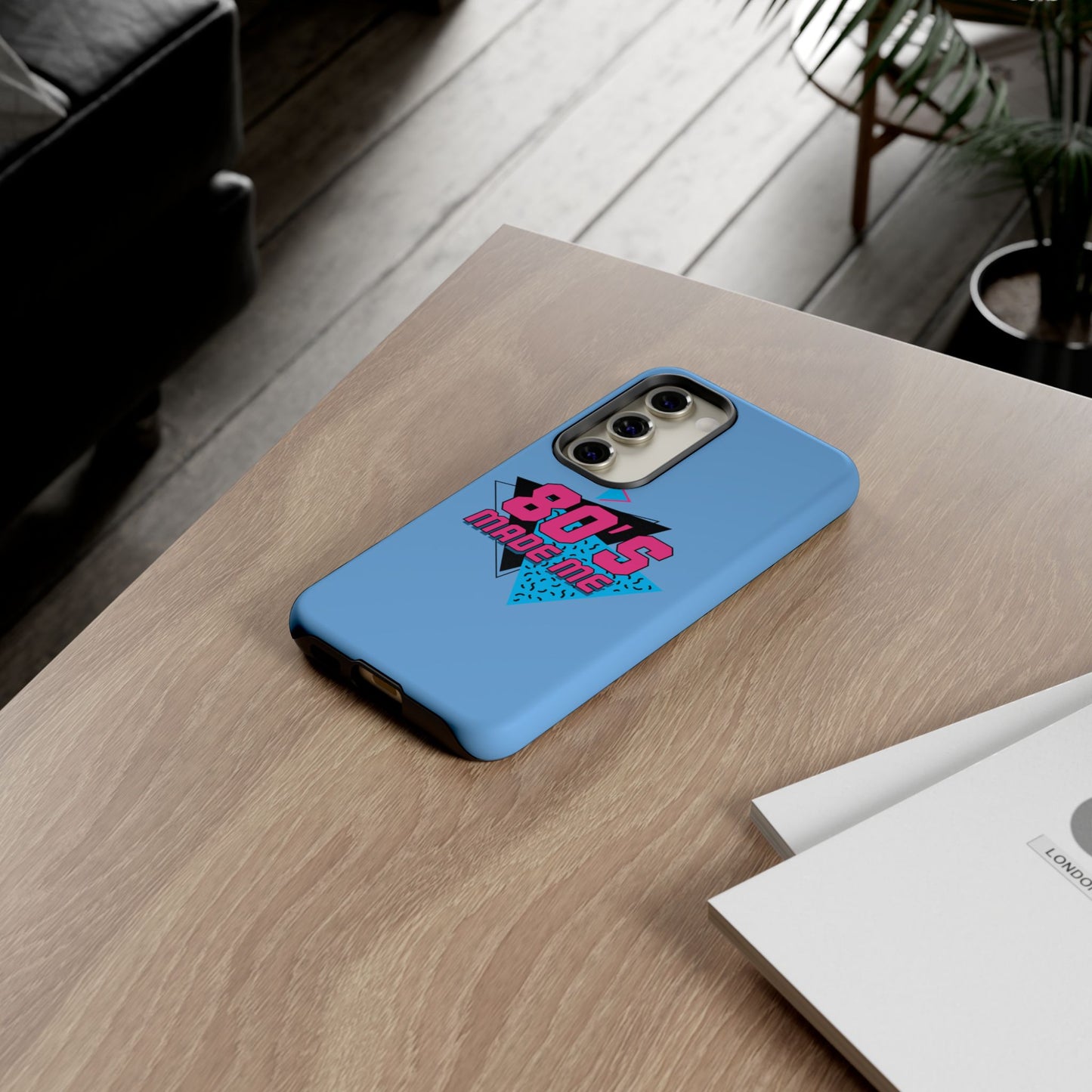 Retro Phone Case - 80's Made Me, Vintage Cell Phone Cover, Cool Gift for 80s Kids, Nostalgic Accessories, Fun Tech Gear