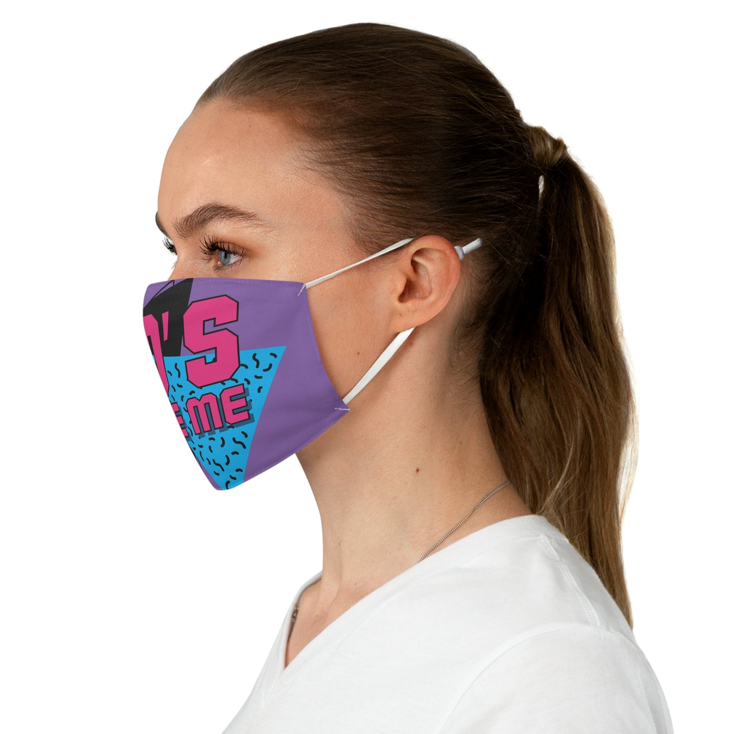 Retro 80's Made Me Face Mask
