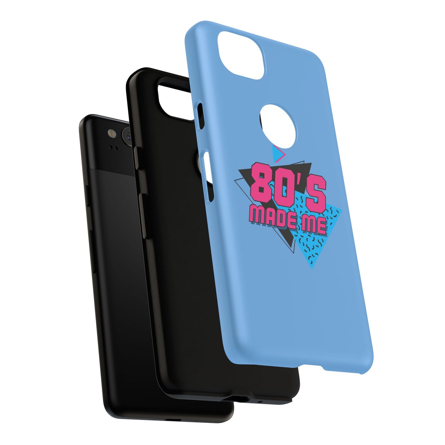 Retro Phone Case - 80's Made Me, Vintage Cell Phone Cover, Cool Gift for 80s Kids, Nostalgic Accessories, Fun Tech Gear