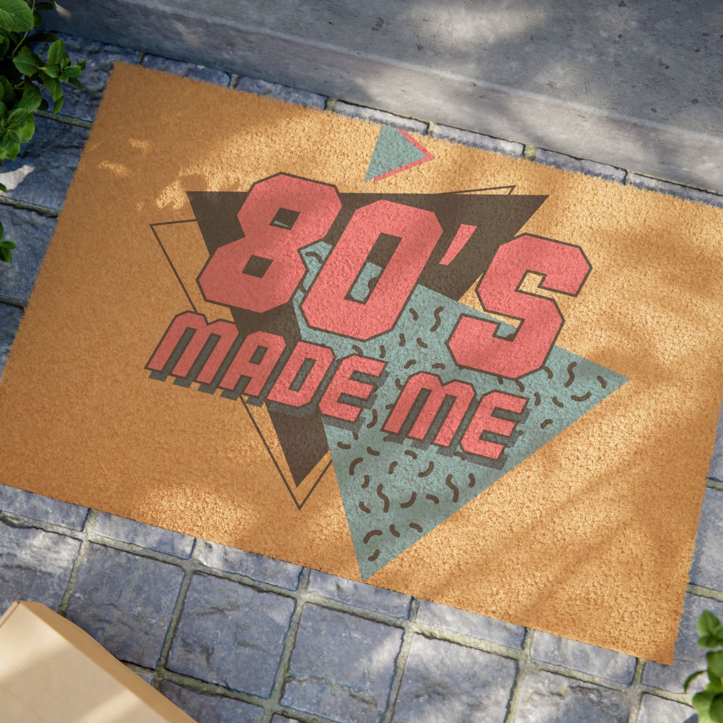 Retro 80's Made Me Doormat