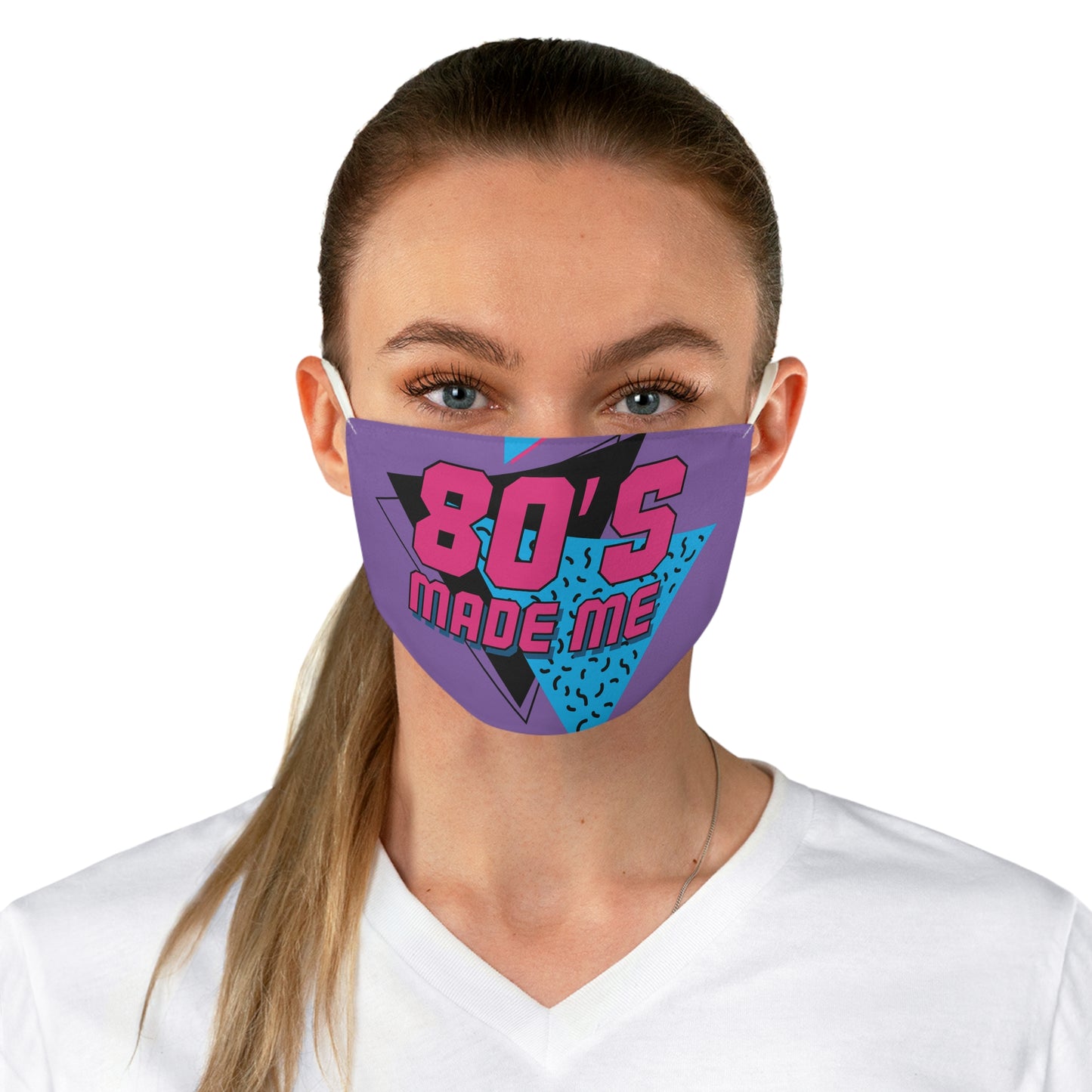 Retro 80's Made Me Face Mask