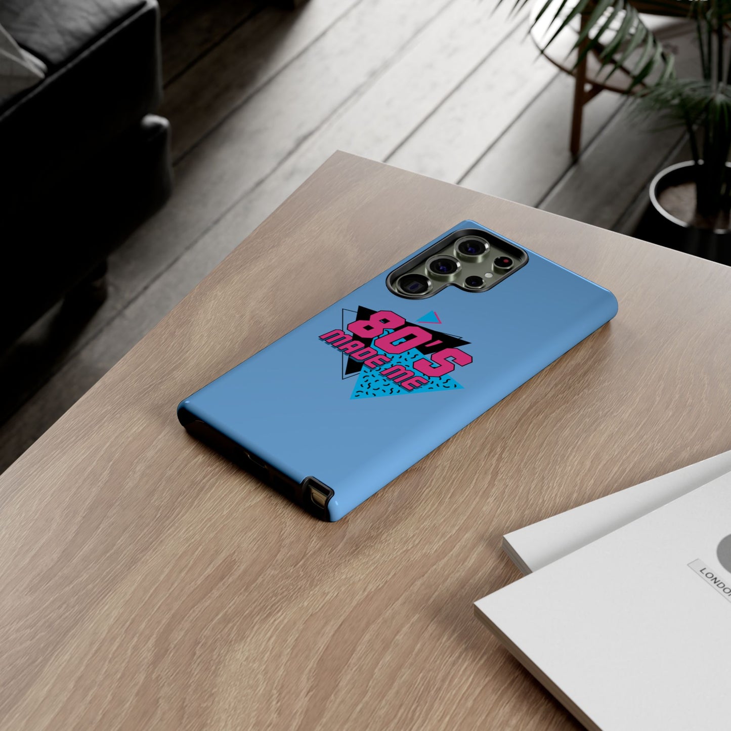 Retro Phone Case - 80's Made Me, Vintage Cell Phone Cover, Cool Gift for 80s Kids, Nostalgic Accessories, Fun Tech Gear