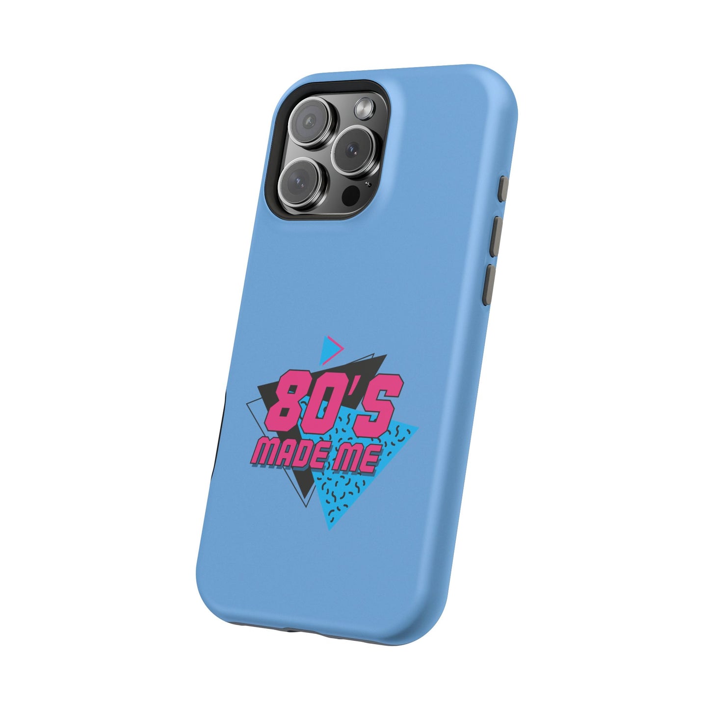 Retro 80's Phone Case, Impact-Resistant Cell Cover, Vintage Style Accessory,