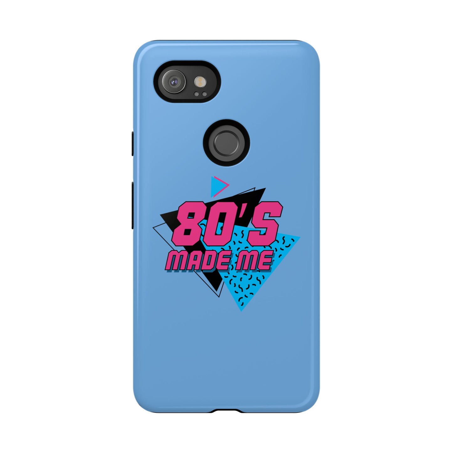Retro Phone Case - 80's Made Me, Vintage Cell Phone Cover, Cool Gift for 80s Kids, Nostalgic Accessories, Fun Tech Gear