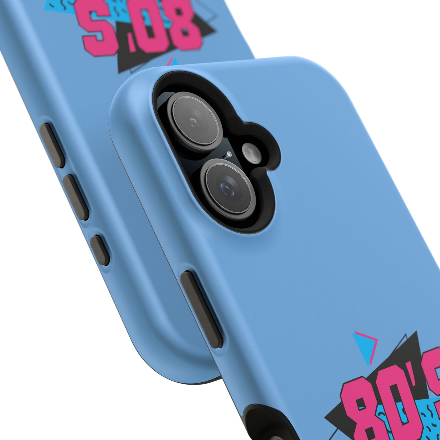 Retro 80's Phone Case, Impact-Resistant Cell Cover, Vintage Style Accessory,