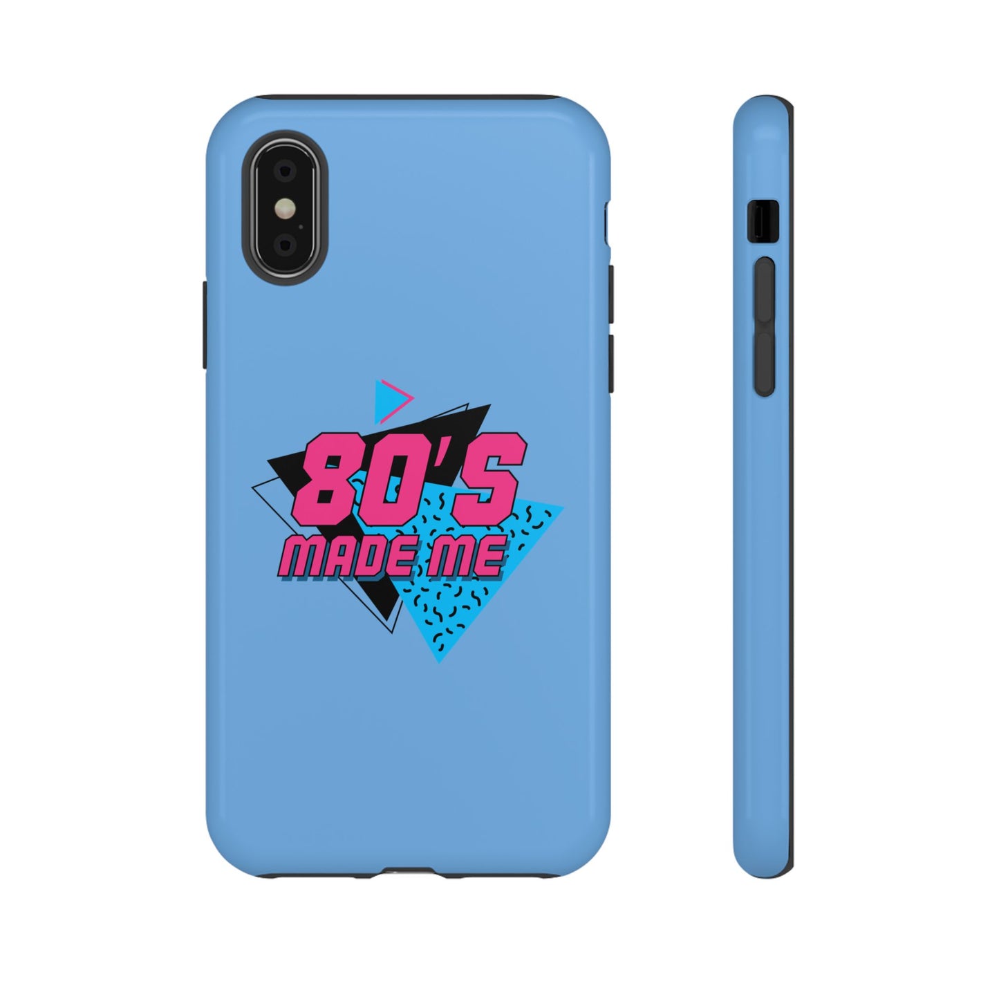 Retro Phone Case - 80's Made Me, Vintage Cell Phone Cover, Cool Gift for 80s Kids, Nostalgic Accessories, Fun Tech Gear
