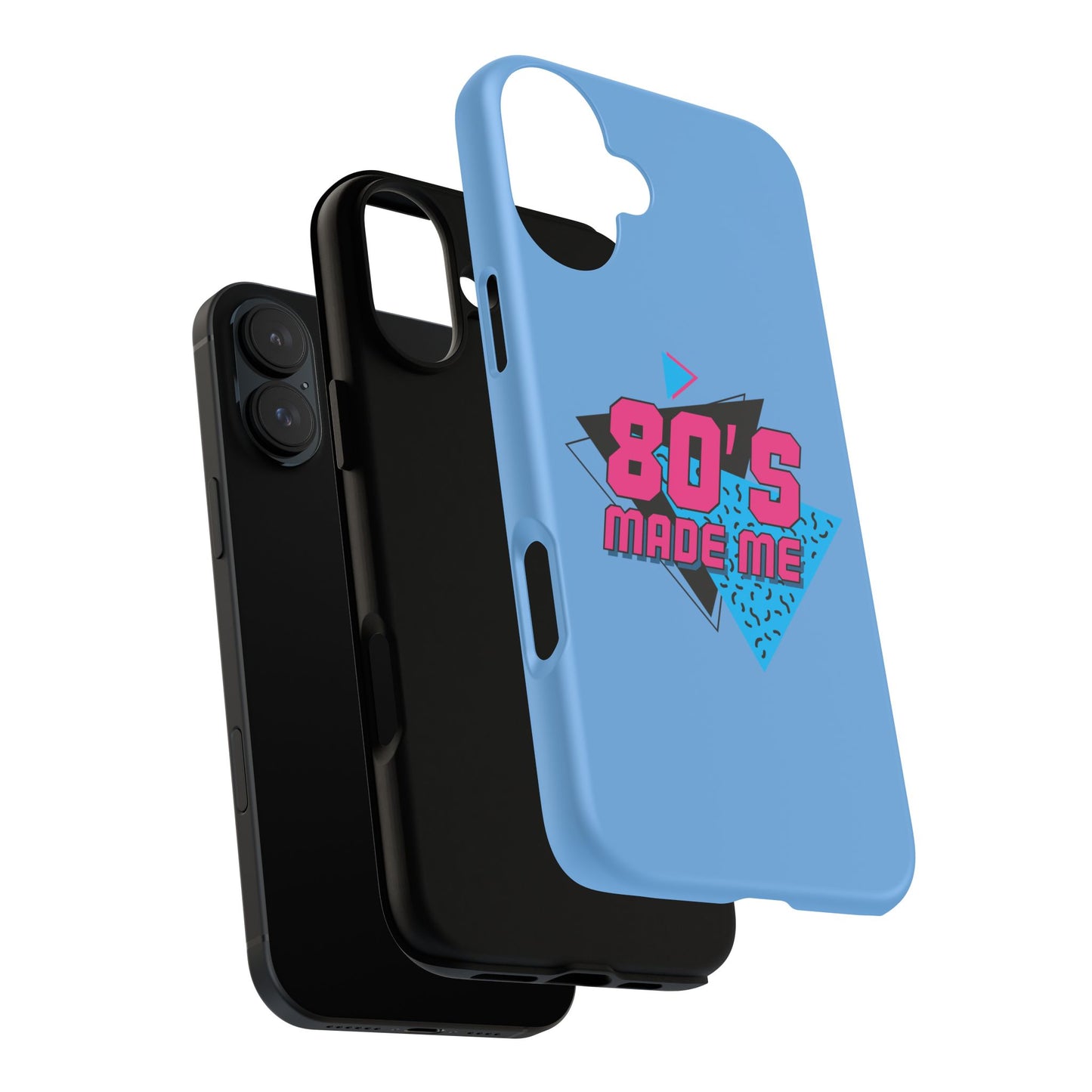 Retro Phone Case - 80's Made Me, Vintage Cell Phone Cover, Cool Gift for 80s Kids, Nostalgic Accessories, Fun Tech Gear