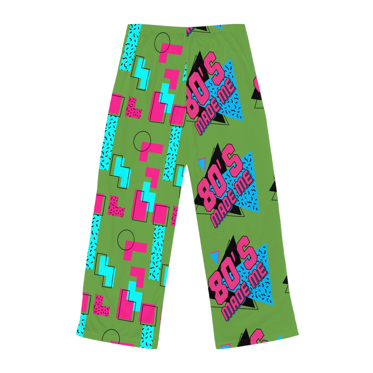 Retro 80's Women's Pajama Pants - Colorful AOP Sleepwear