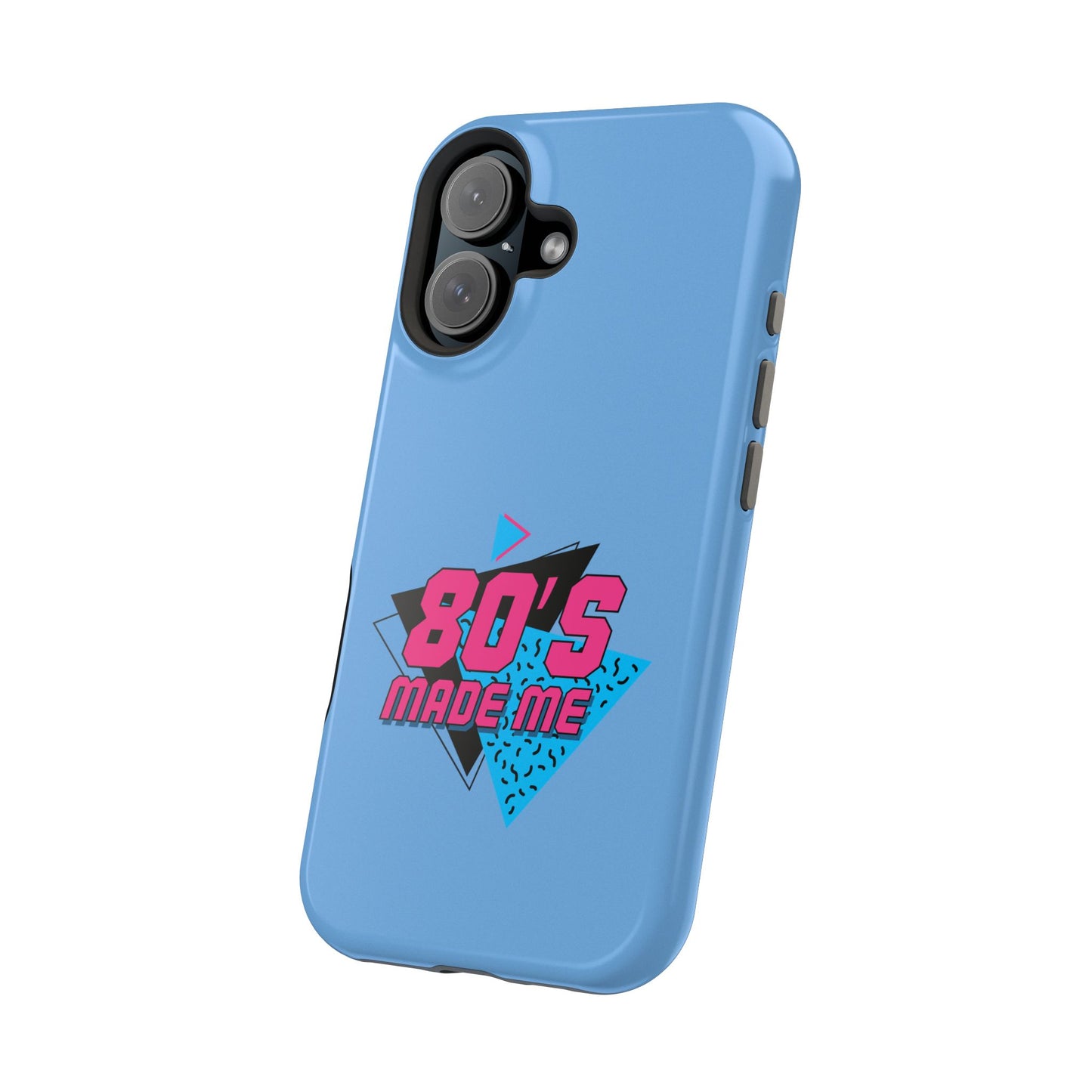 Retro 80's Phone Case, Impact-Resistant Cell Cover, Vintage Style Accessory,