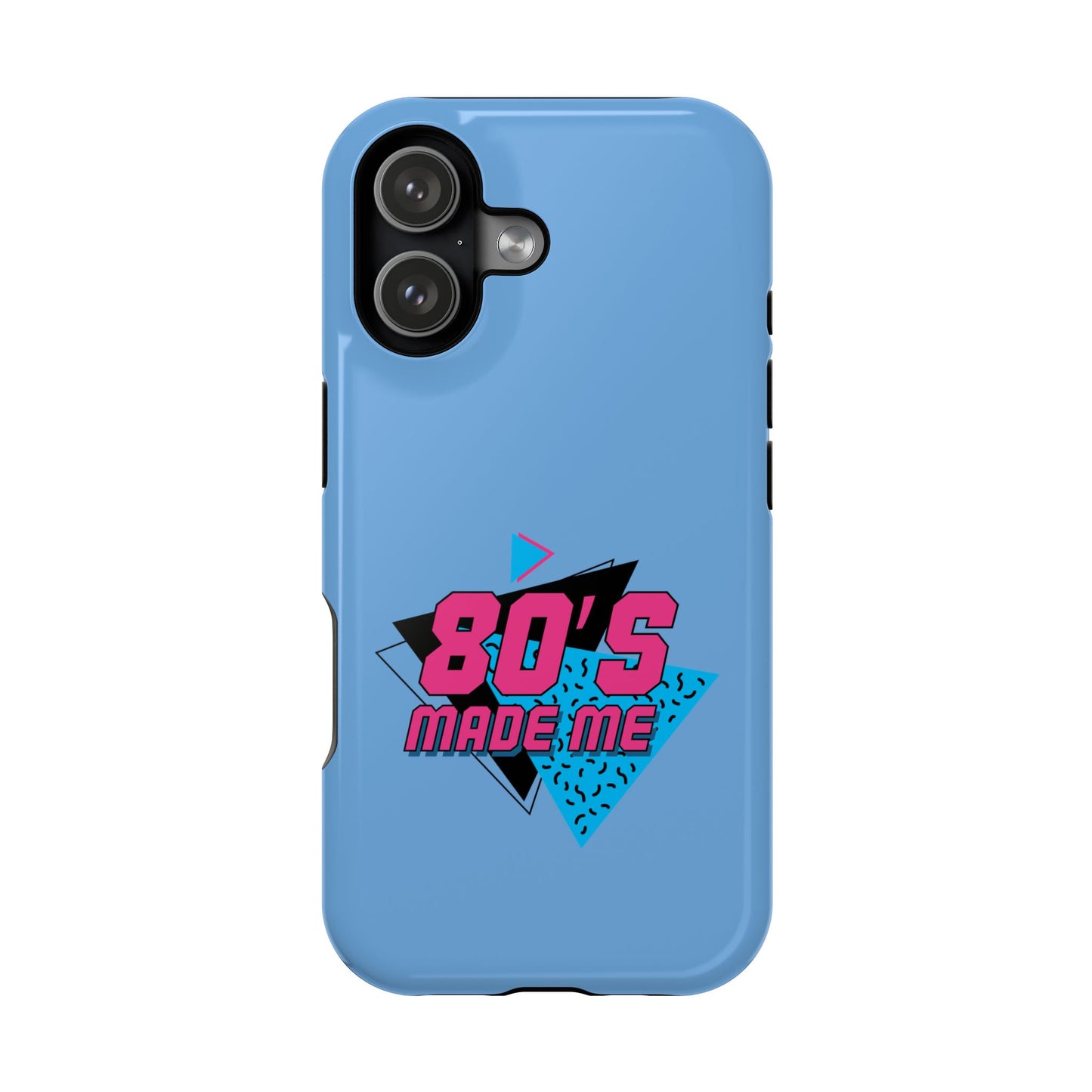 Retro 80's Phone Case, Impact-Resistant Cell Cover, Vintage Style Accessory,