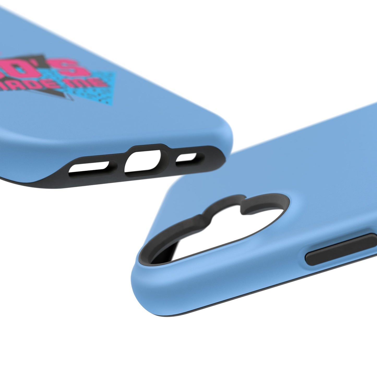 Retro 80's Phone Case, Impact-Resistant Cell Cover, Vintage Style Accessory,