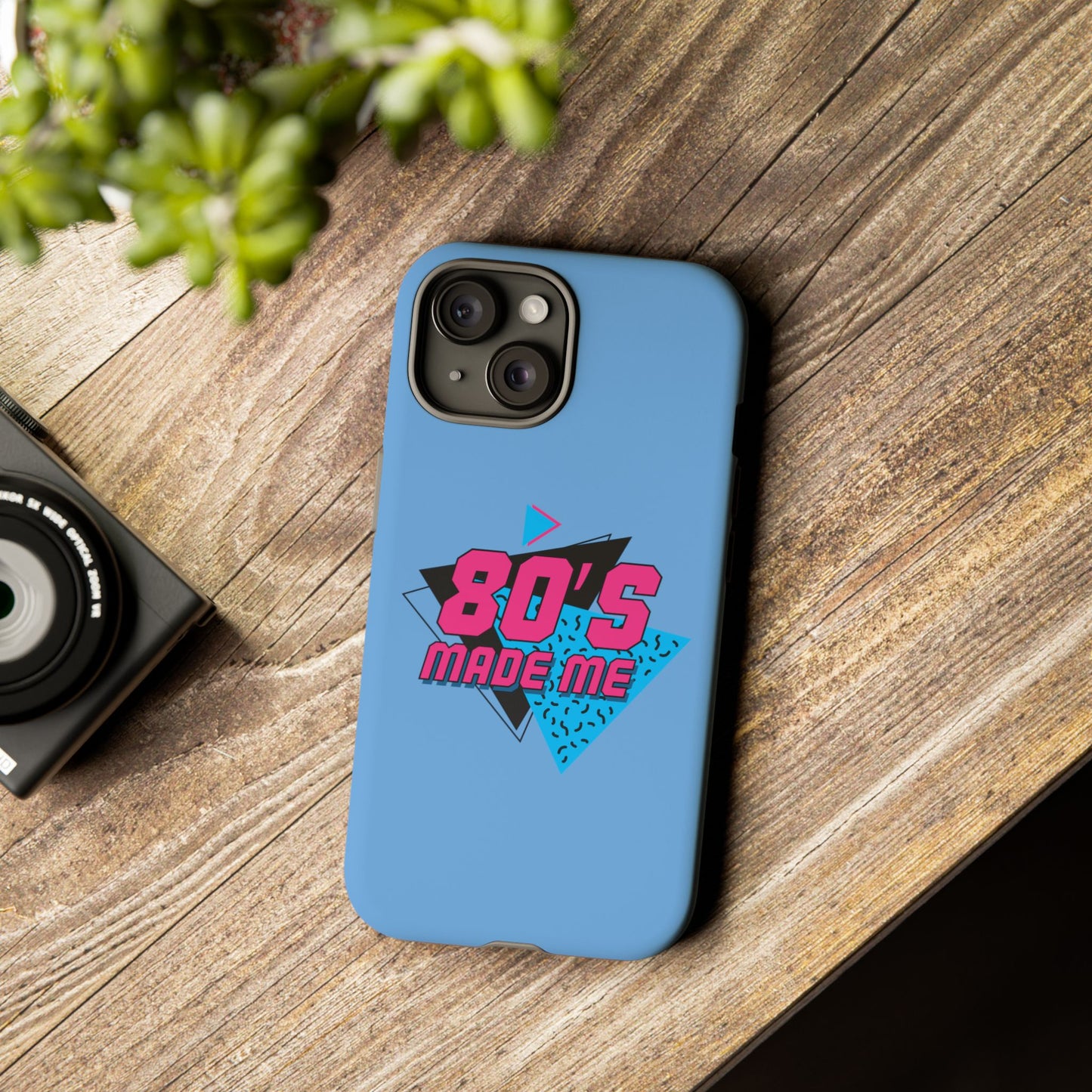 Retro Phone Case - 80's Made Me, Vintage Cell Phone Cover, Cool Gift for 80s Kids, Nostalgic Accessories, Fun Tech Gear