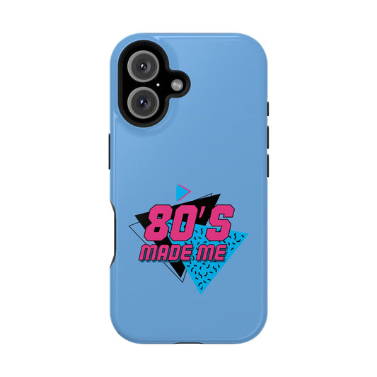 Retro 80's Phone Case, Impact-Resistant Cell Cover, Vintage Style Accessory,