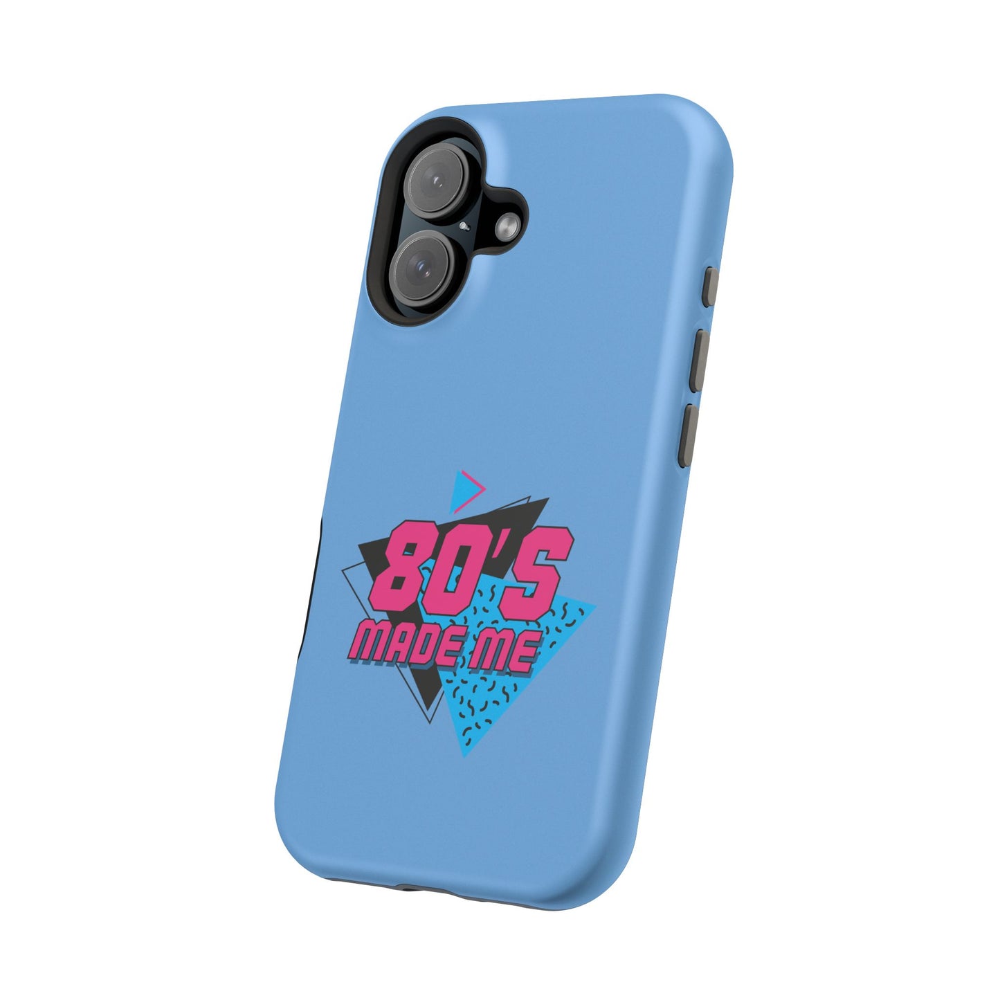 Retro 80's Phone Case, Impact-Resistant Cell Cover, Vintage Style Accessory,
