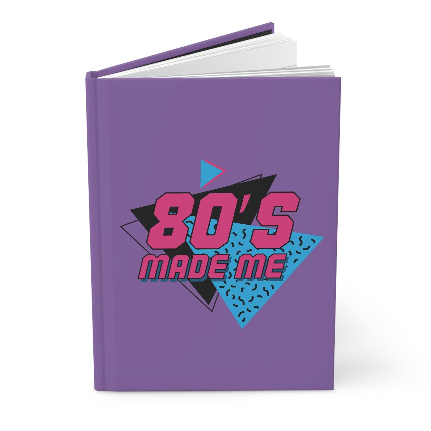 Retro 80's Hardcover Journal, Matte Finish