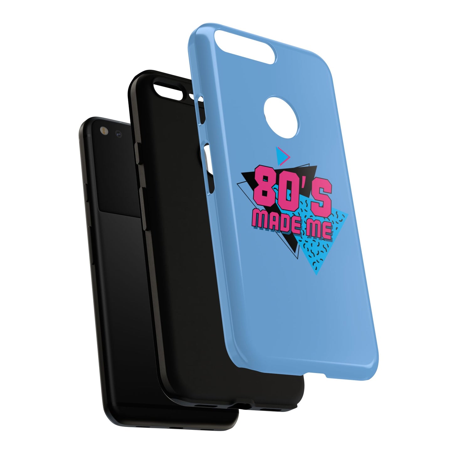 Retro Phone Case - 80's Made Me, Vintage Cell Phone Cover, Cool Gift for 80s Kids, Nostalgic Accessories, Fun Tech Gear