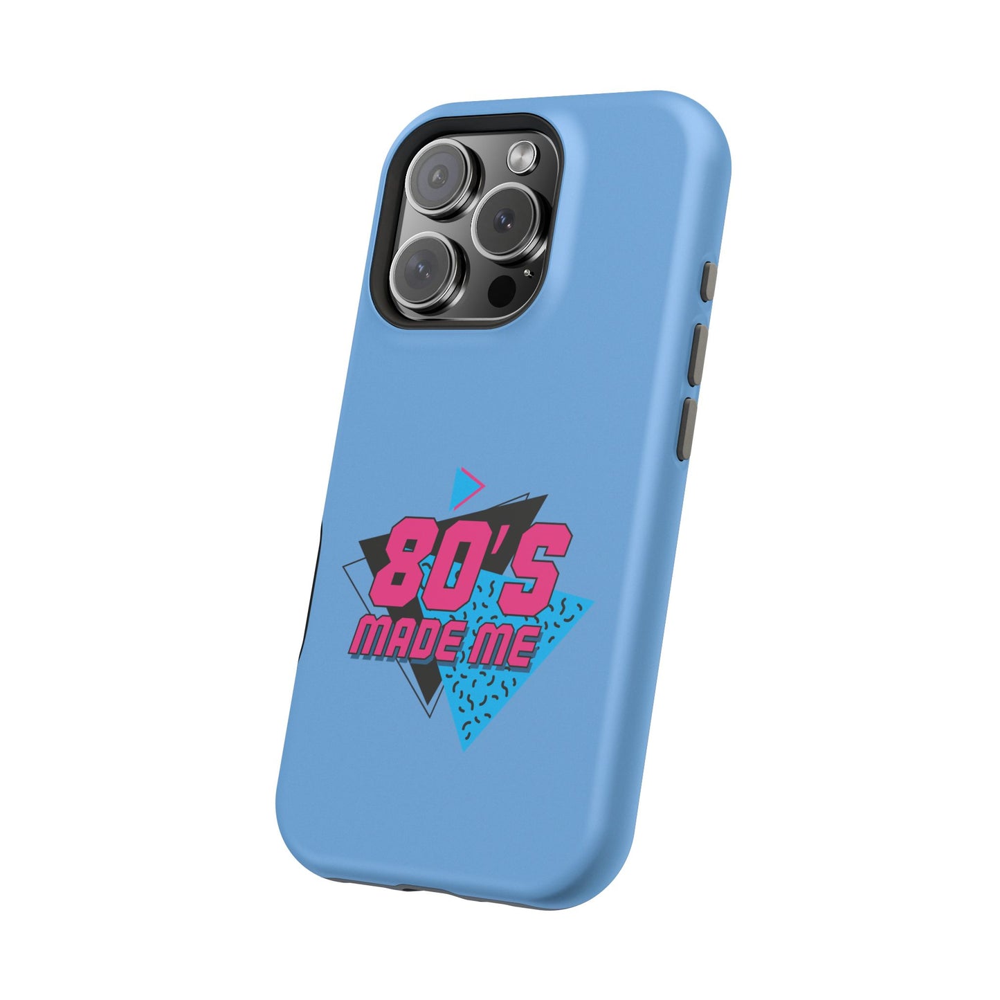 Retro 80's Phone Case, Impact-Resistant Cell Cover, Vintage Style Accessory,