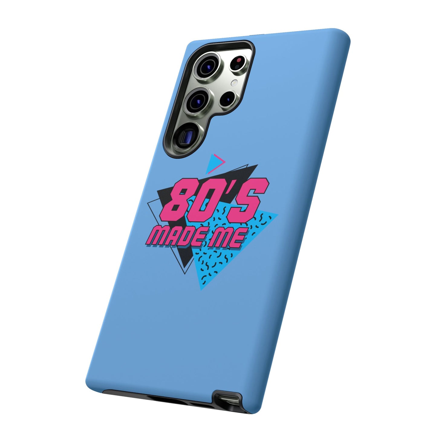 Retro Phone Case - 80's Made Me, Vintage Cell Phone Cover, Cool Gift for 80s Kids, Nostalgic Accessories, Fun Tech Gear