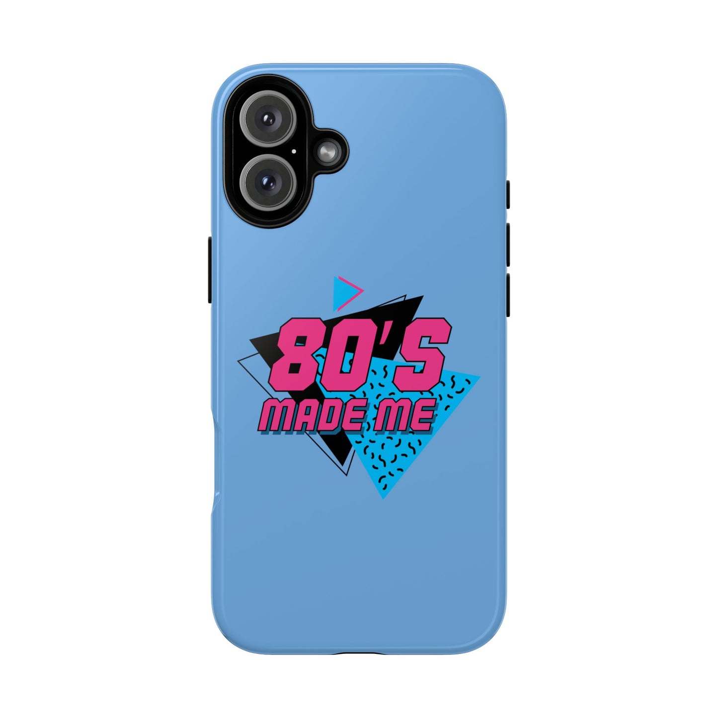 Retro Phone Case - 80's Made Me, Vintage Cell Phone Cover, Cool Gift for 80s Kids, Nostalgic Accessories, Fun Tech Gear