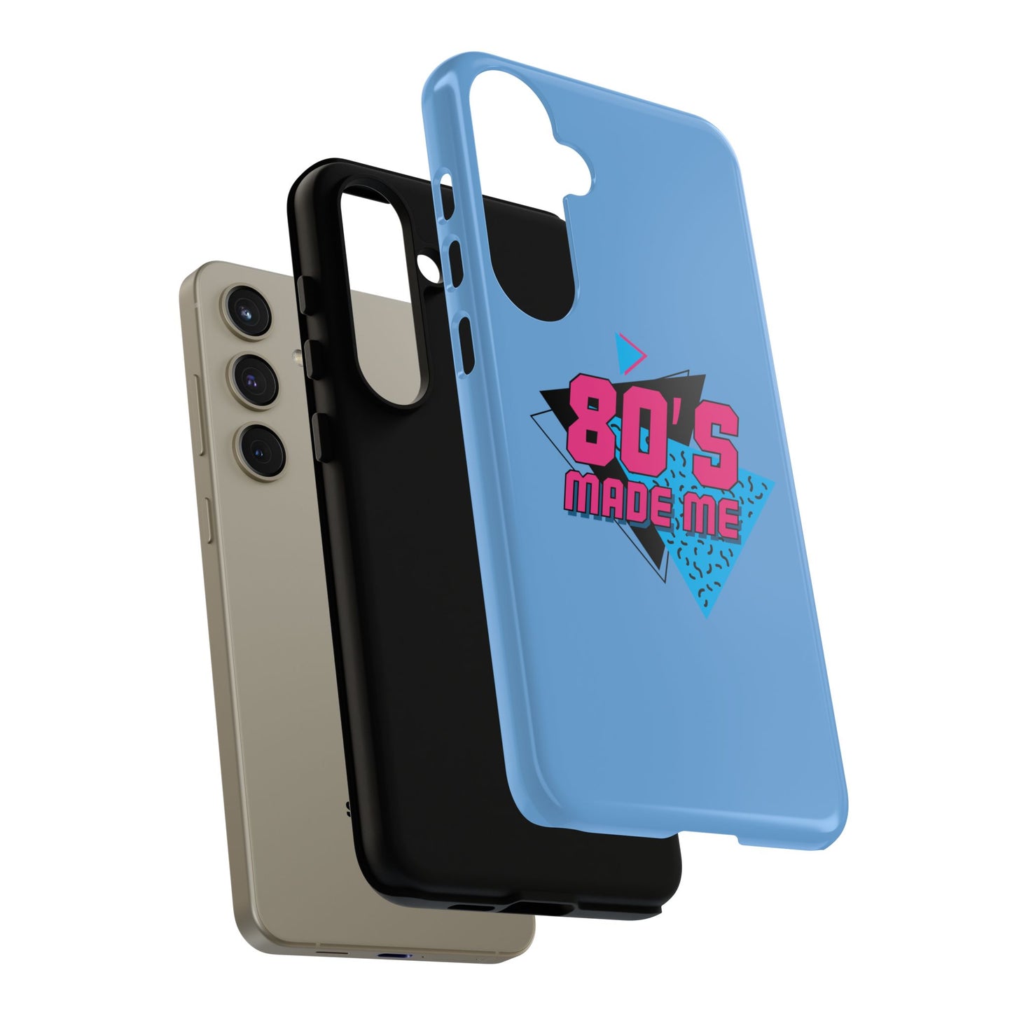 Retro Phone Case - 80's Made Me, Vintage Cell Phone Cover, Cool Gift for 80s Kids, Nostalgic Accessories, Fun Tech Gear