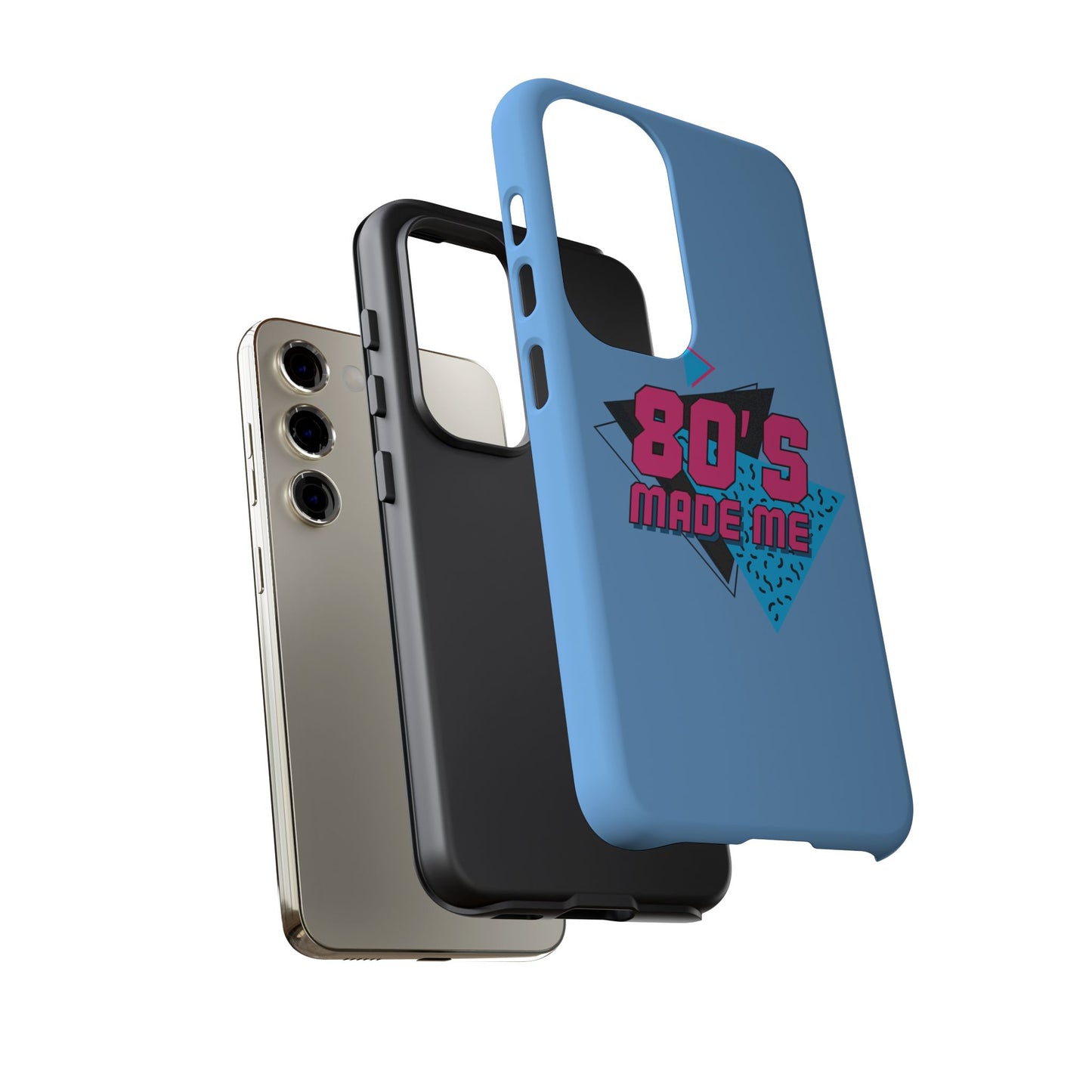 Retro Phone Case - 80's Made Me, Vintage Cell Phone Cover, Cool Gift for 80s Kids, Nostalgic Accessories, Fun Tech Gear