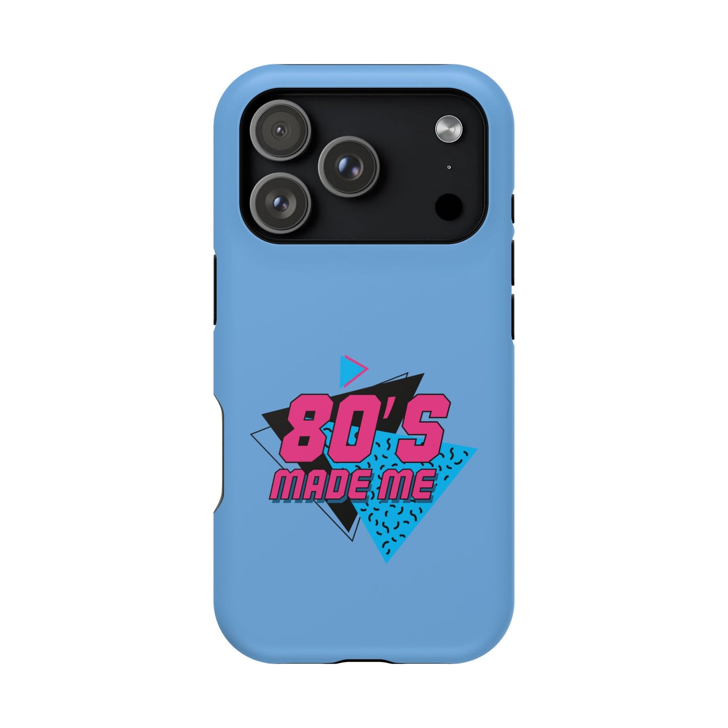 Retro 80's Phone Case, Impact-Resistant Cell Cover, Vintage Style Accessory,