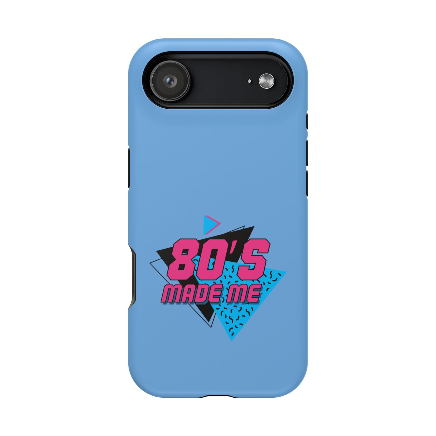 Retro 80's Phone Case, Impact-Resistant Cell Cover, Vintage Style Accessory,