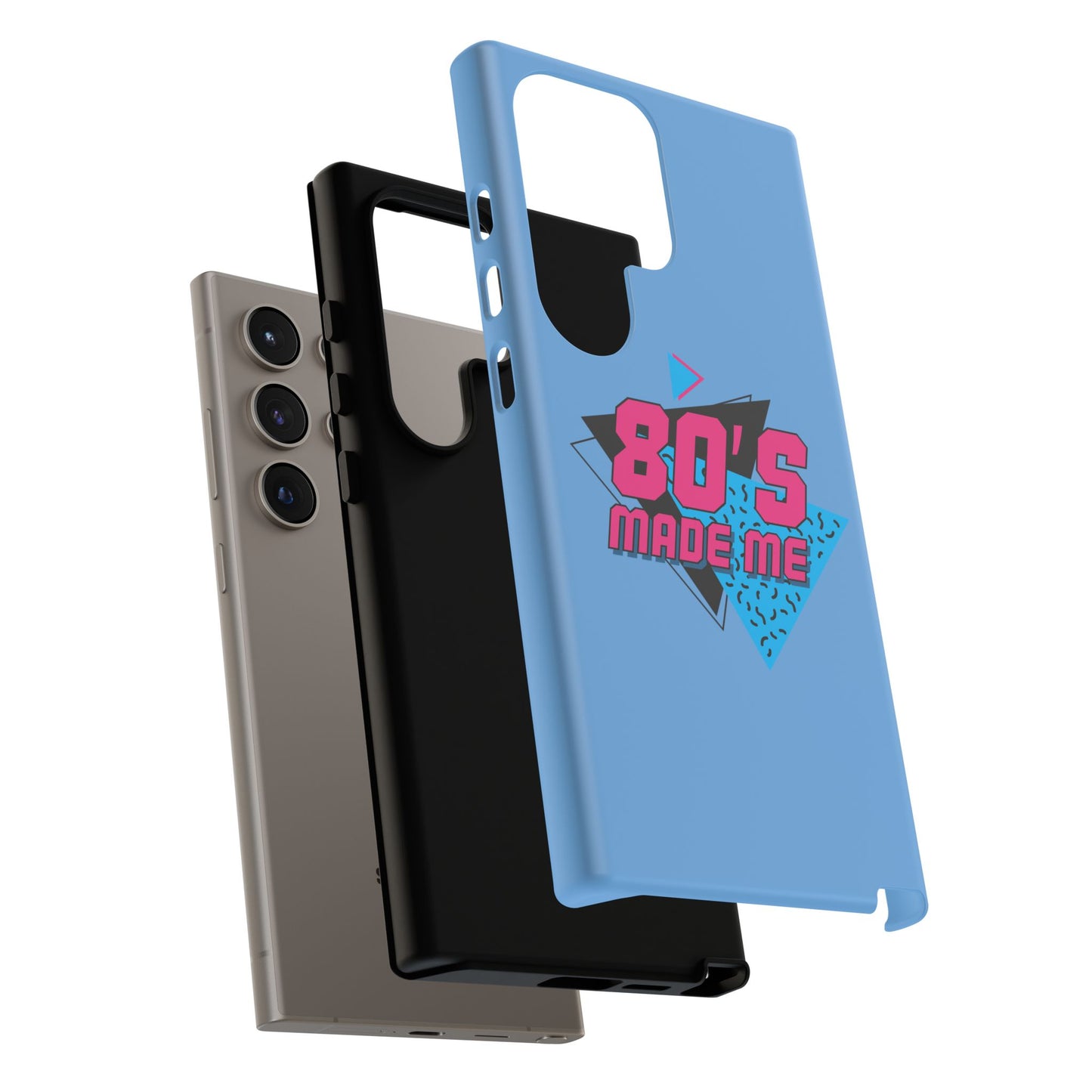 Retro Phone Case - 80's Made Me, Vintage Cell Phone Cover, Cool Gift for 80s Kids, Nostalgic Accessories, Fun Tech Gear