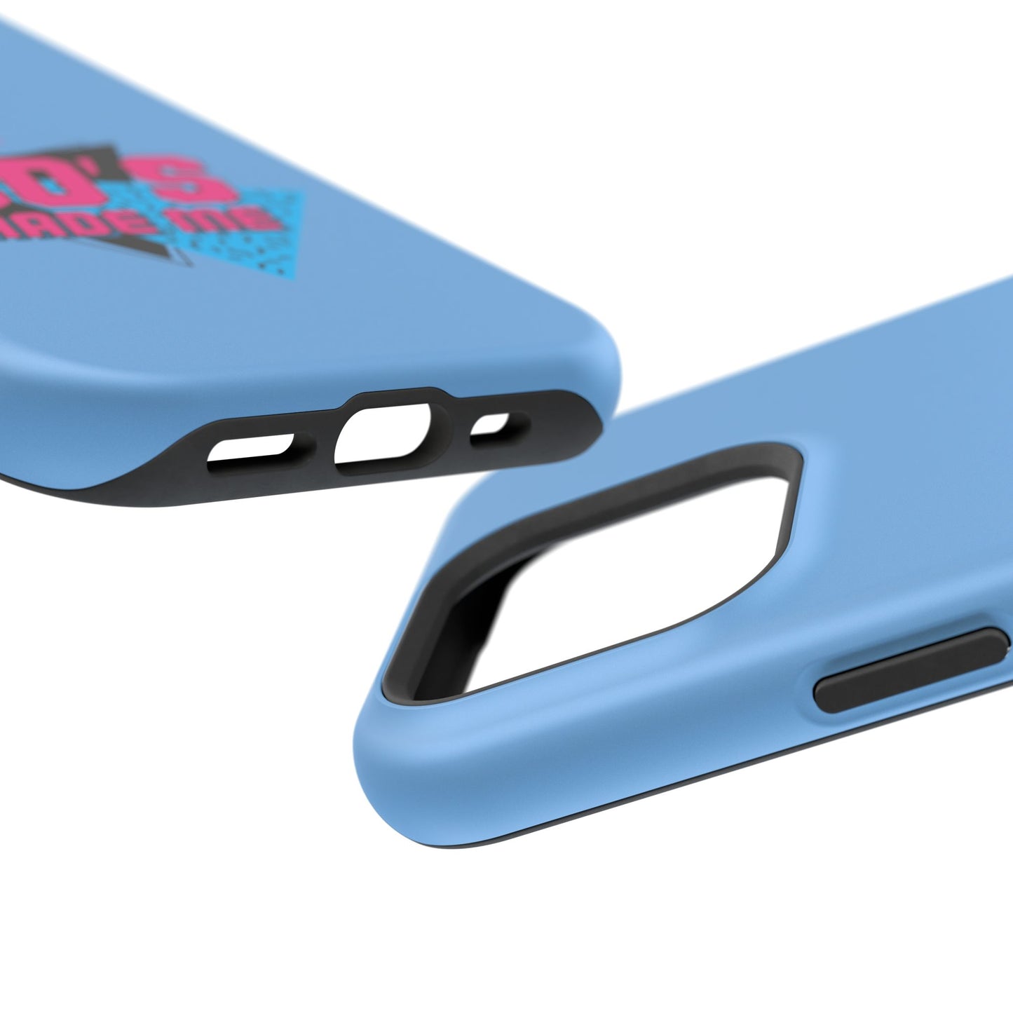 Retro 80's Phone Case, Impact-Resistant Cell Cover, Vintage Style Accessory,