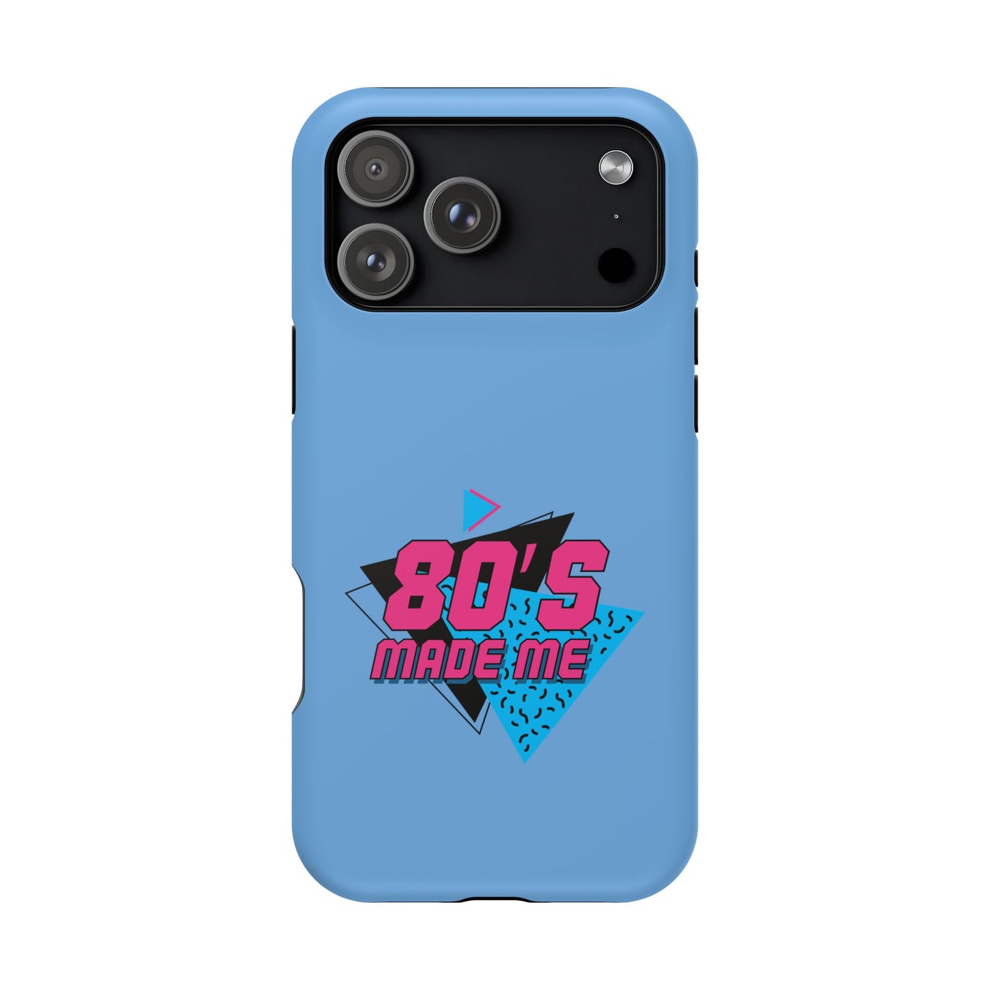 Retro 80's Phone Case, Impact-Resistant Cell Cover, Vintage Style Accessory,