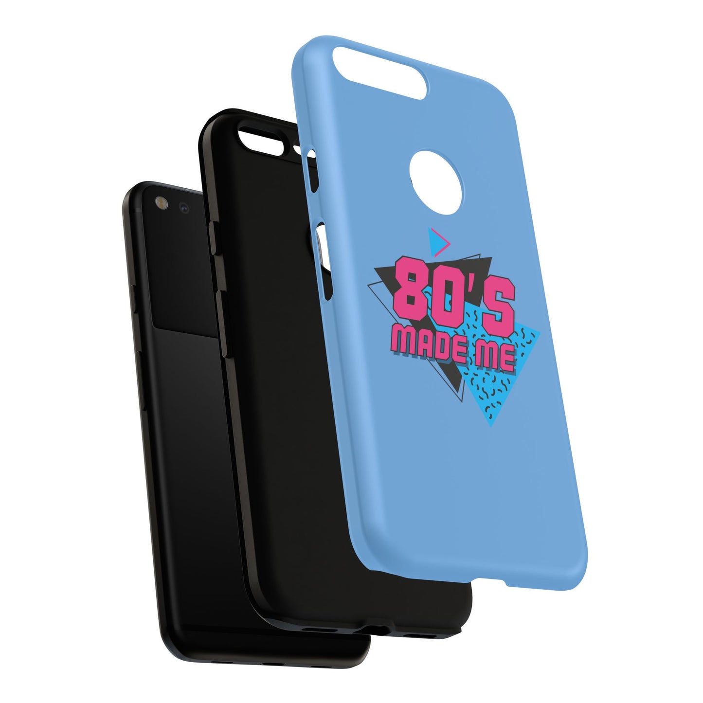 Retro Phone Case - 80's Made Me, Vintage Cell Phone Cover, Cool Gift for 80s Kids, Nostalgic Accessories, Fun Tech Gear