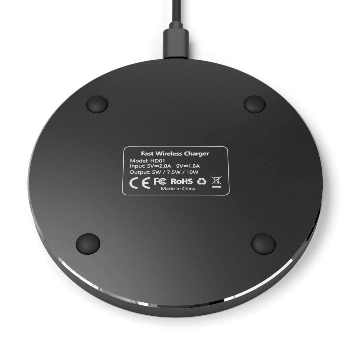 Personalized Wireless Charger: 80's Made Me Design
