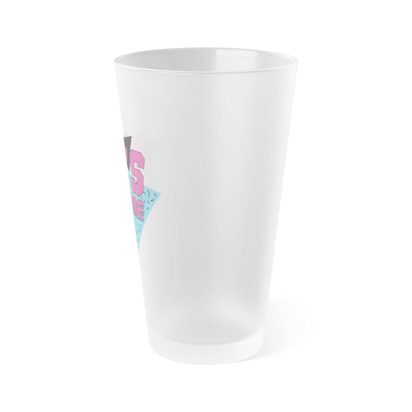 80's Nostalgia Frosted Pint Glass