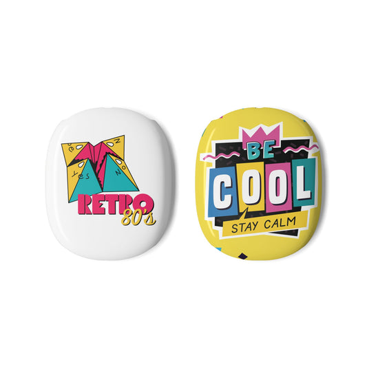 80s Music AirPod Max retro design
