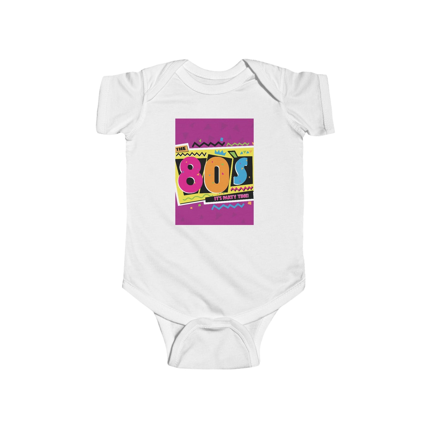 80s Retro Infant Bodysuit - Vintage Baby Clothes