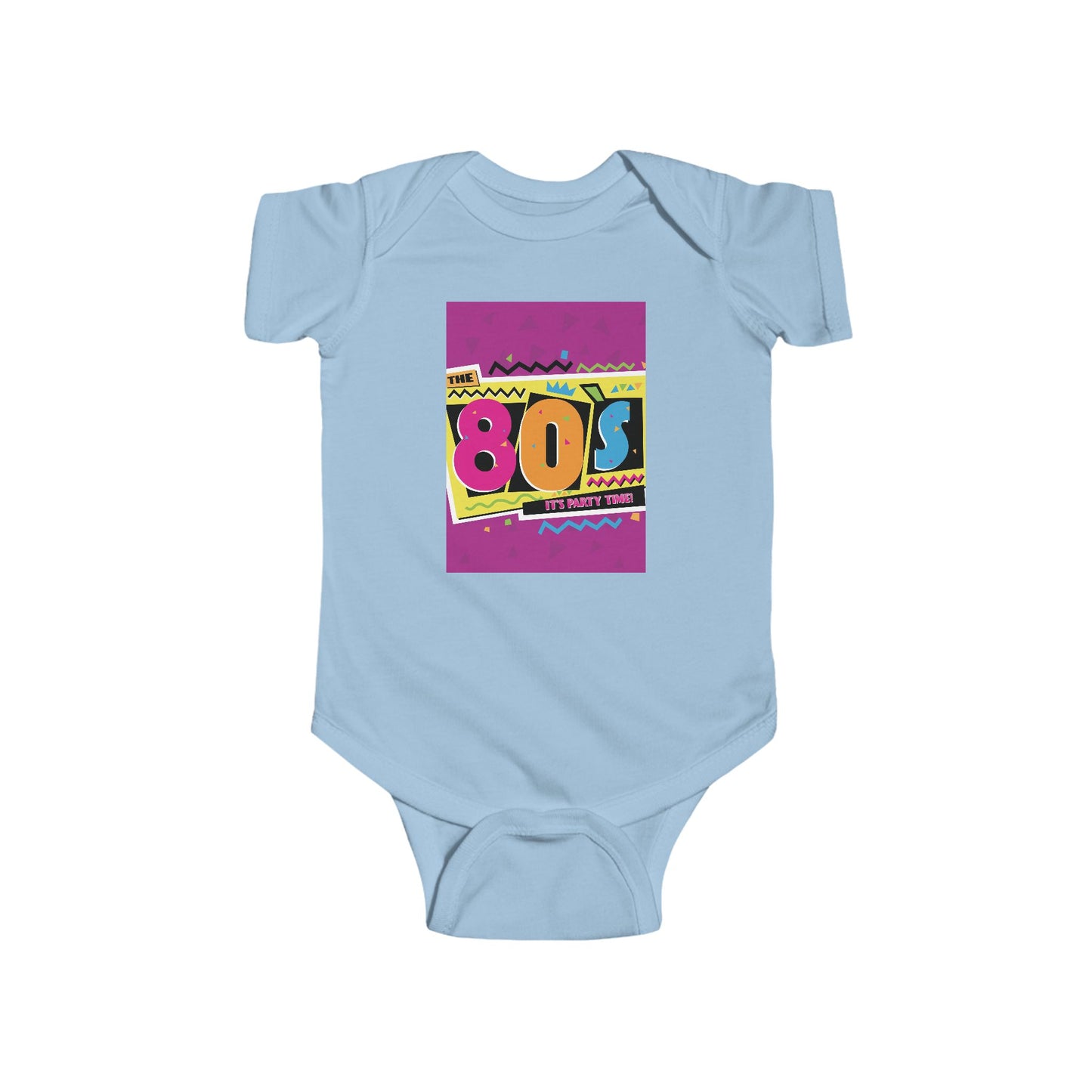 80s Retro Infant Bodysuit - Vintage Baby Clothes