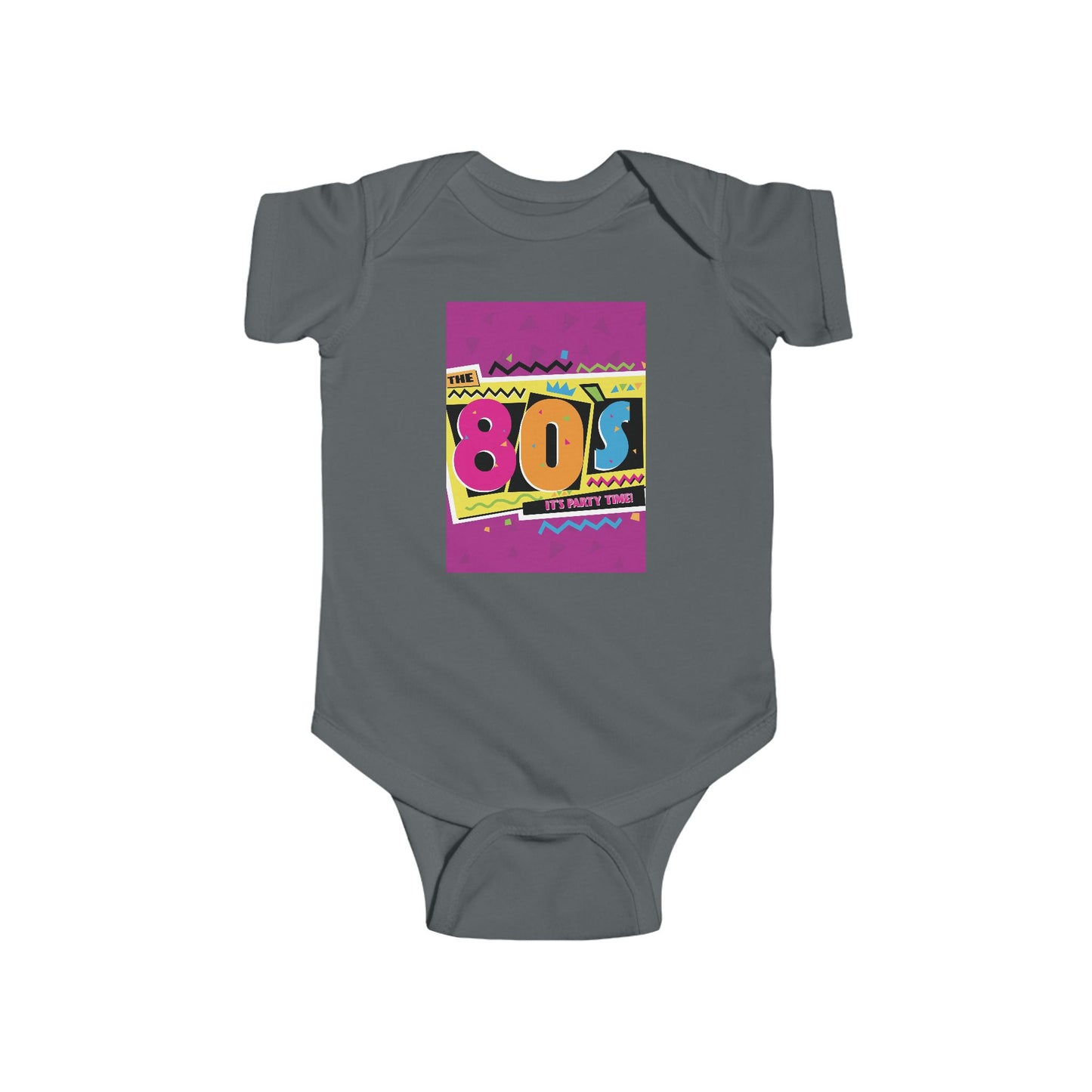 80s Retro Infant Bodysuit - Vintage Baby Clothes