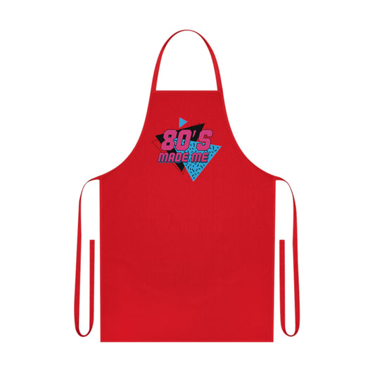 80's Made Me Cotton Apron - Retro Chic Kitchen Accessory