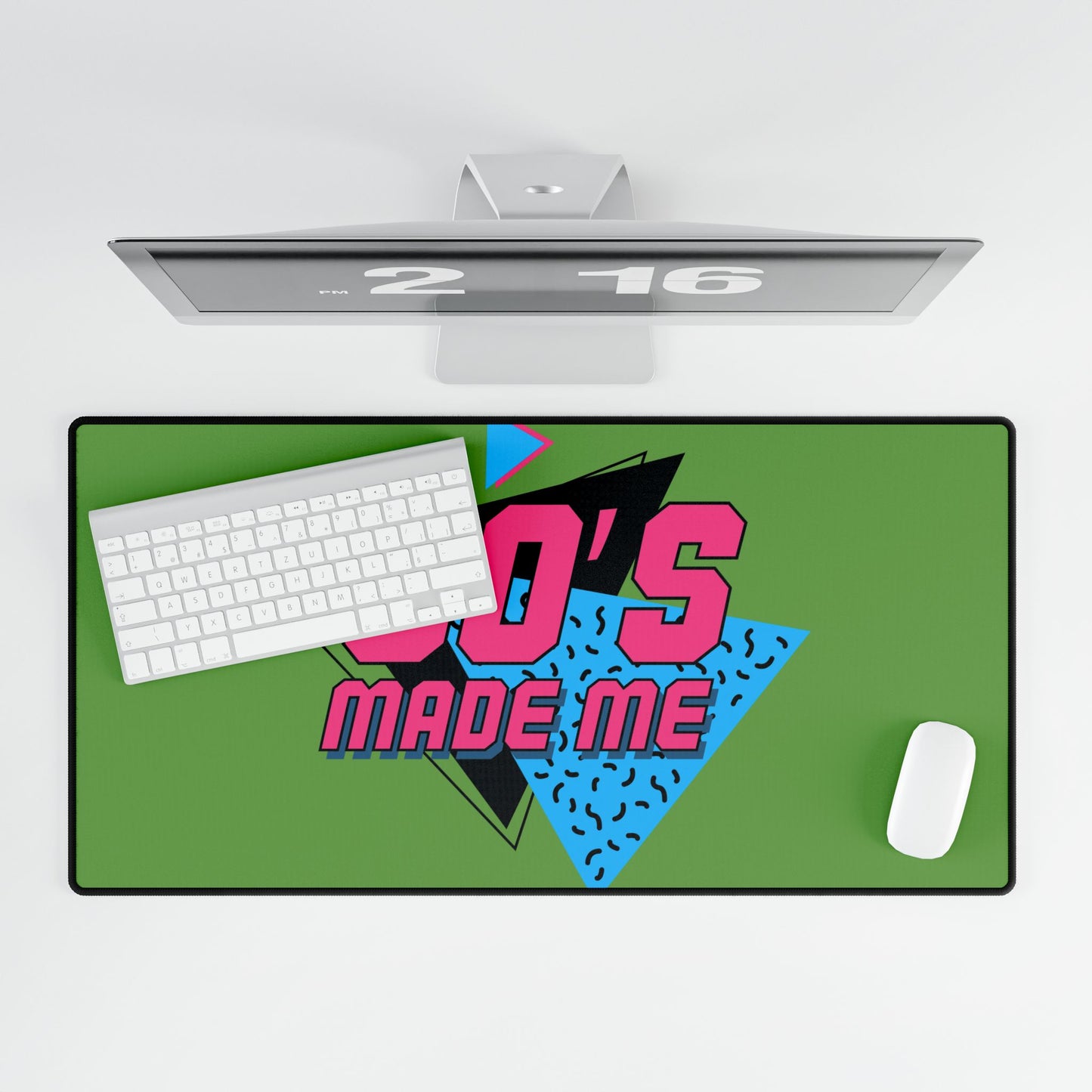 Retro 80's Desk Mat - Made for Nostalgic Vibes