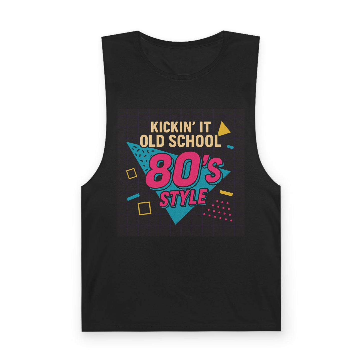 80's Style Unisex Tank Top - Kickin' It Old School