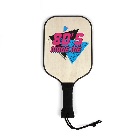 Retro Pickleball Paddle Set - 80s Made Me